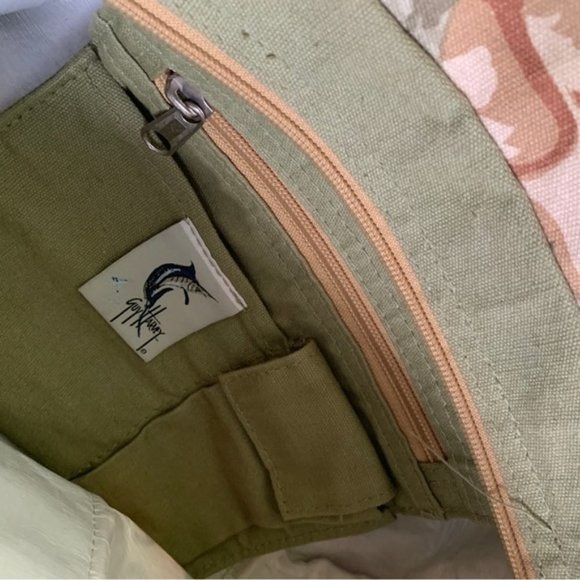 Guy Harvey Canvas Shoulder Bag Tote - Picture 9 of 10